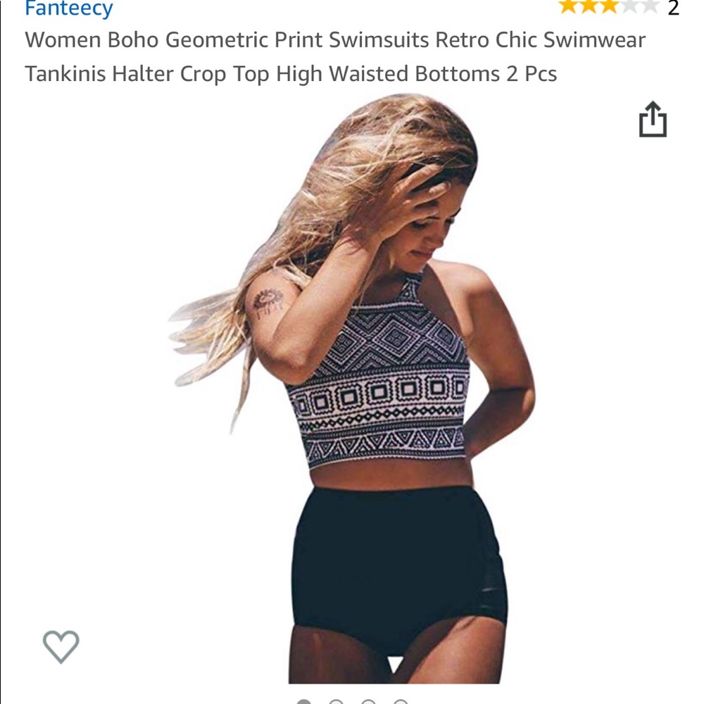 Adorable High Rise Bikini